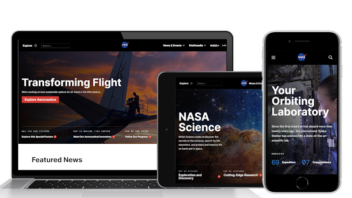 NASA+ app