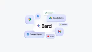 Google aggiunge le Bard Extensions al suo chatbot IA Bard Extensions