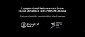 Swift sconfigge i campioni di gare di droni