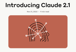 Sviluppi per i sistemi di conversazione artificiale: disponibile Claude 2.1 Claude 2.1