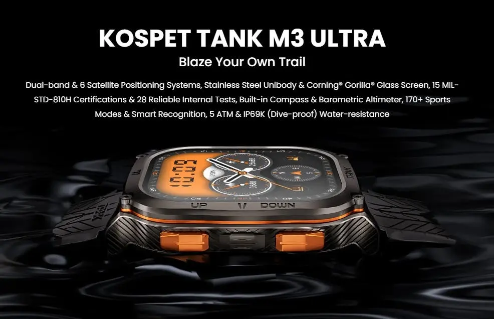 Kospet Tank M3 Ultra
