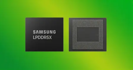 Samsung LPDDR5X da 10,7 Gbps