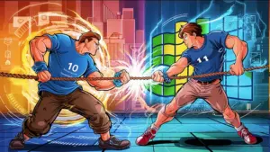 Windows 10 continua ad essere l’OS più utilizzato nel mondo dei PC windows 10 vs windows 11