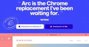 Arc: il browser tanto amato sbarca anche su Windows browser arc su Windows