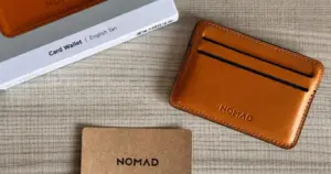 Nomad, il porta carte in pelle Premium minimale ed elegante nomad porta carte