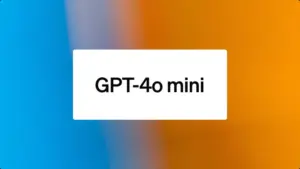 OpenAI lancia GPT-4o mini GPT-4o mini