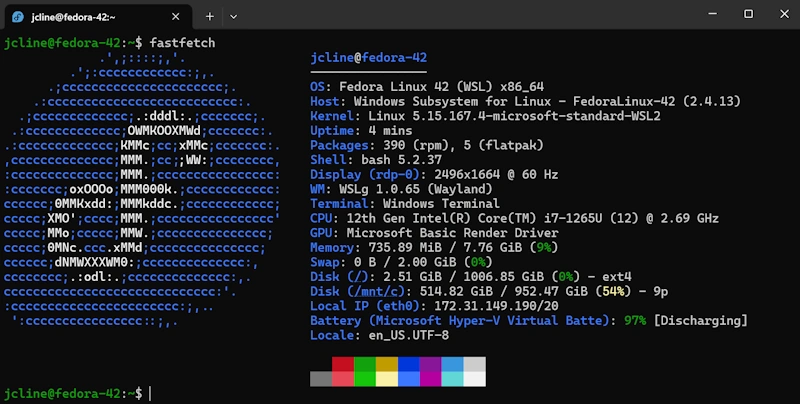 Fedora 42
