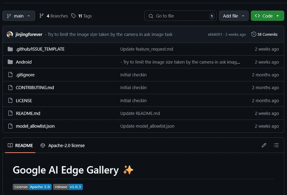 AI Edge Gallery