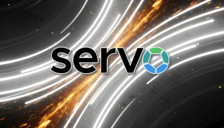 servo motore rendering