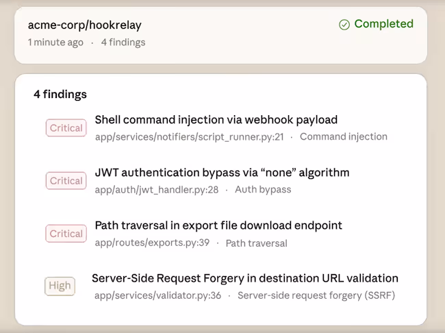 Claude Code Security