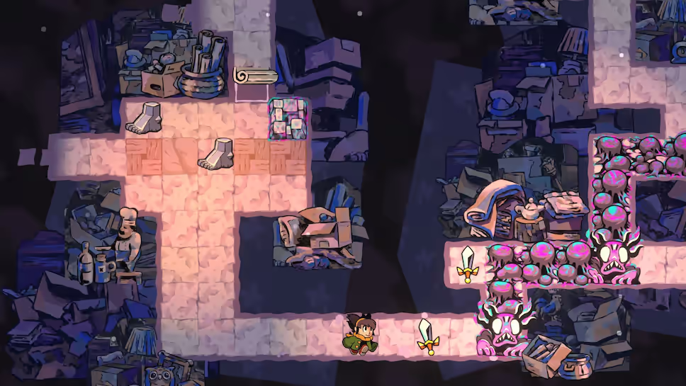 Arranger, un puzzle che sposta il mondo sotto i tuoi piedi