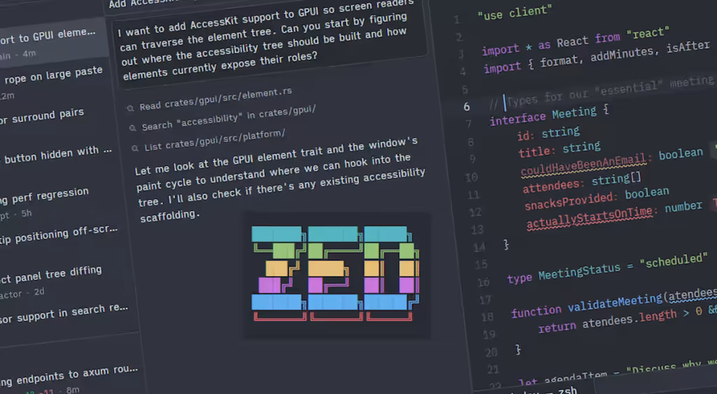 Zed IDE in rust