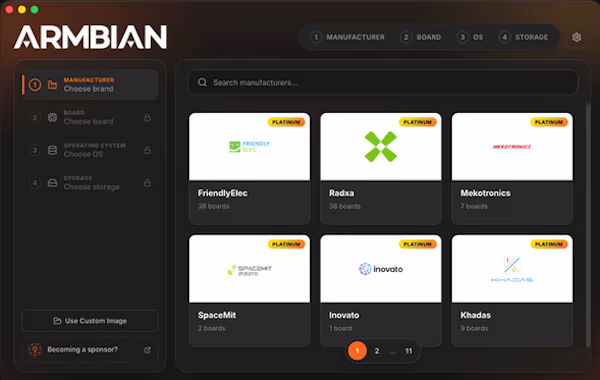 Armbian Imager 2.0