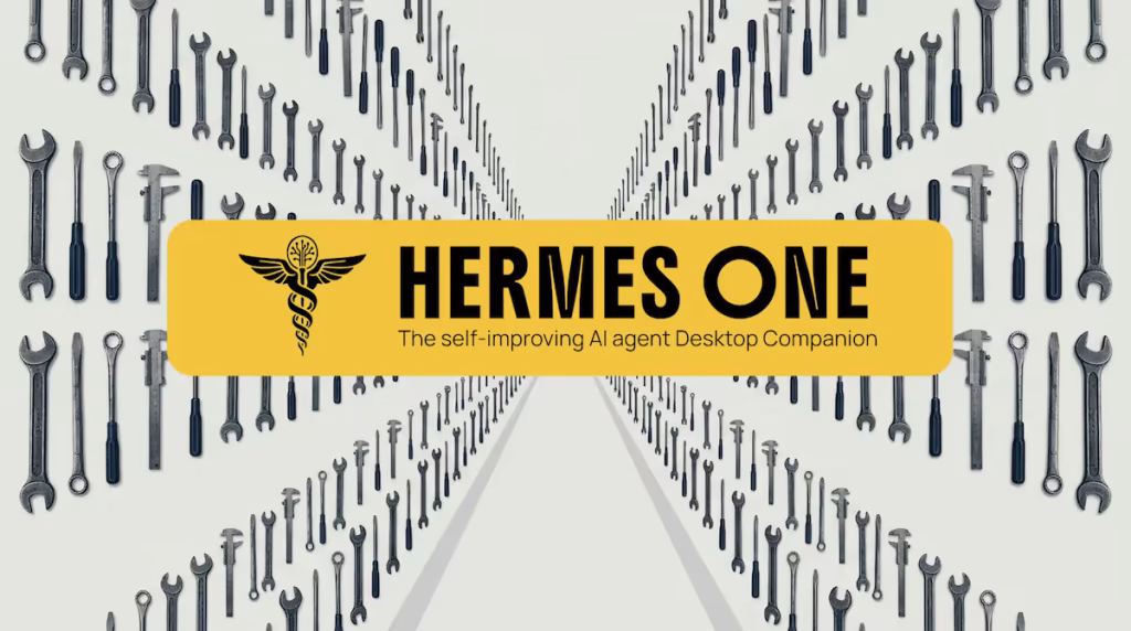 Hermes Desktop, l’agente AI open source di Nous Research che impara dall’uso Hermes One