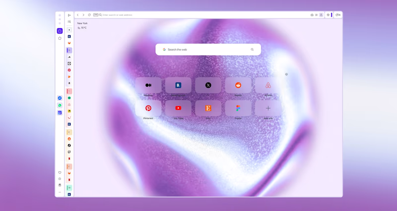 Opera One Tab Verticali