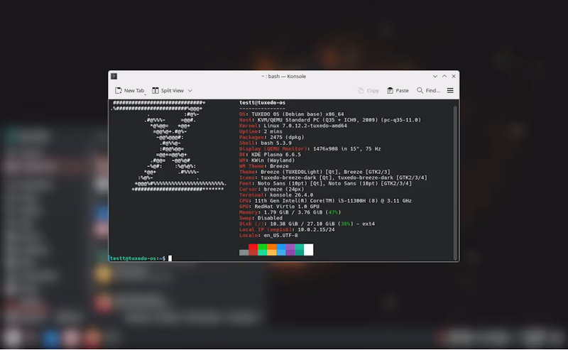 Tuxedo OS