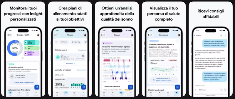 Google Health e Apple Salute