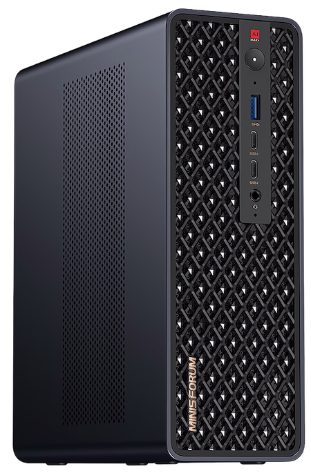 MINISFORUM MS-S1 MAX vista laterale