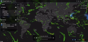 La copertura globale di WeatherNext 3 su Weather Lab